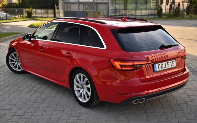 Audi A4 cena 71900 przebieg: 193000, rok produkcji 2016 z Łasin małe 562